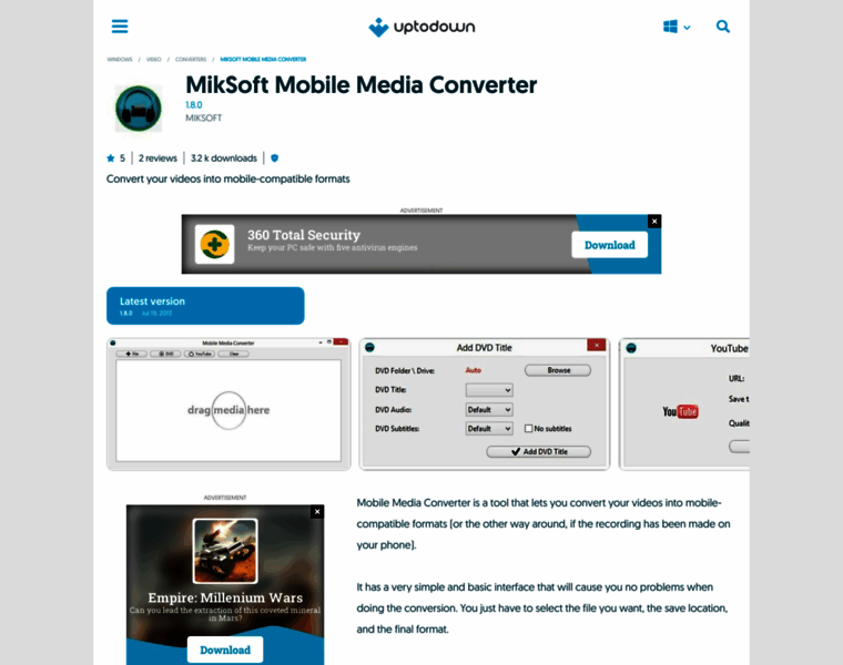 Miksoft-mobile-media-converter.en.uptodown.com thumbnail