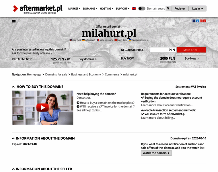 Milahurt.pl thumbnail