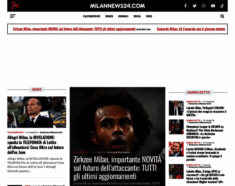 Milannews24.com thumbnail