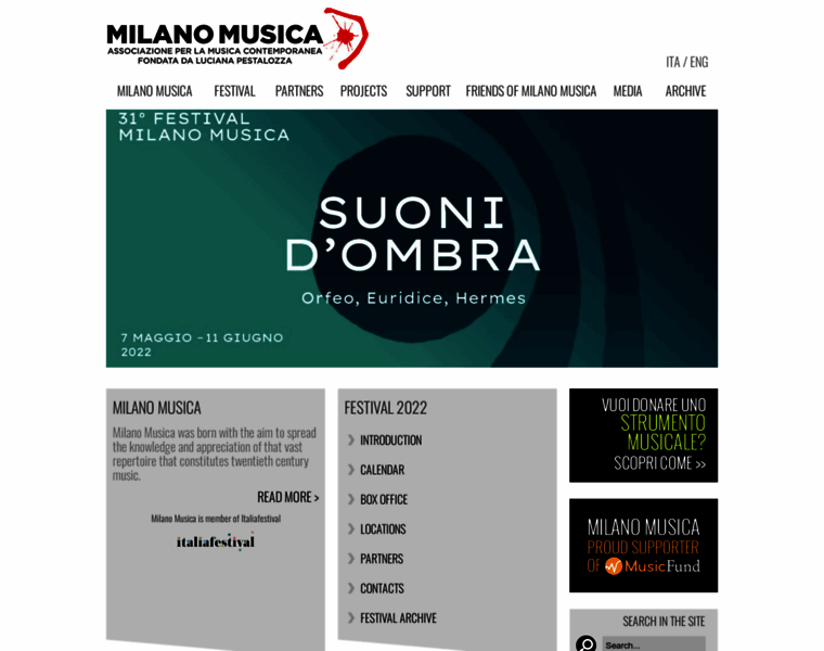Milanomusica.org thumbnail