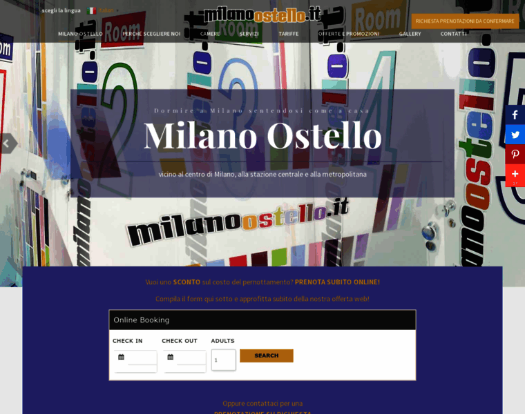 Milanoostello.it thumbnail