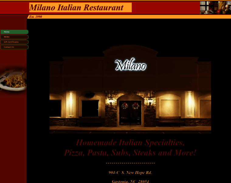 Milanorestaurant.biz thumbnail