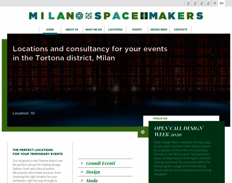 Milanospacemakers.com thumbnail