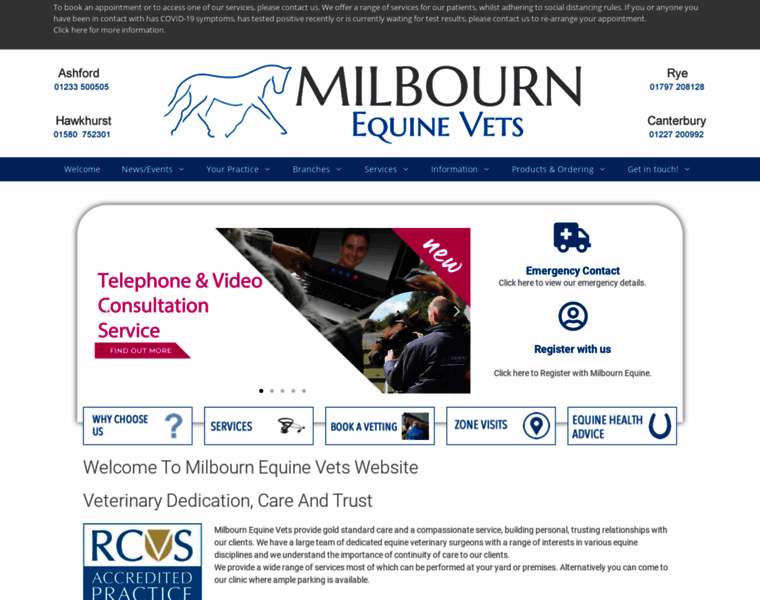 Milbournequine.co.uk thumbnail