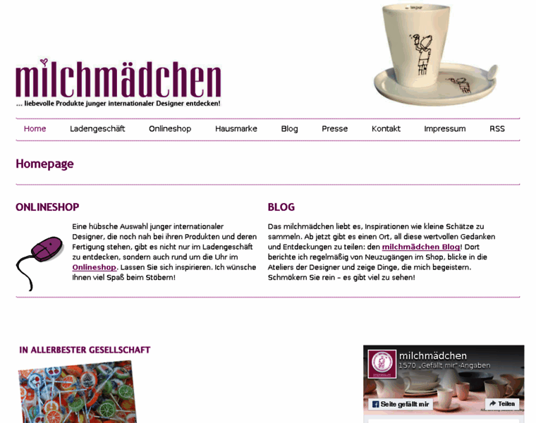 Milchmaedchen-design.de thumbnail