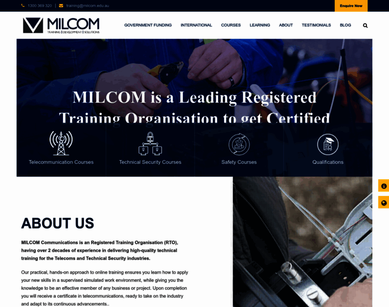 Milcom.com.au thumbnail