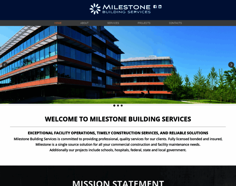 Milestonebuildingservice.com thumbnail