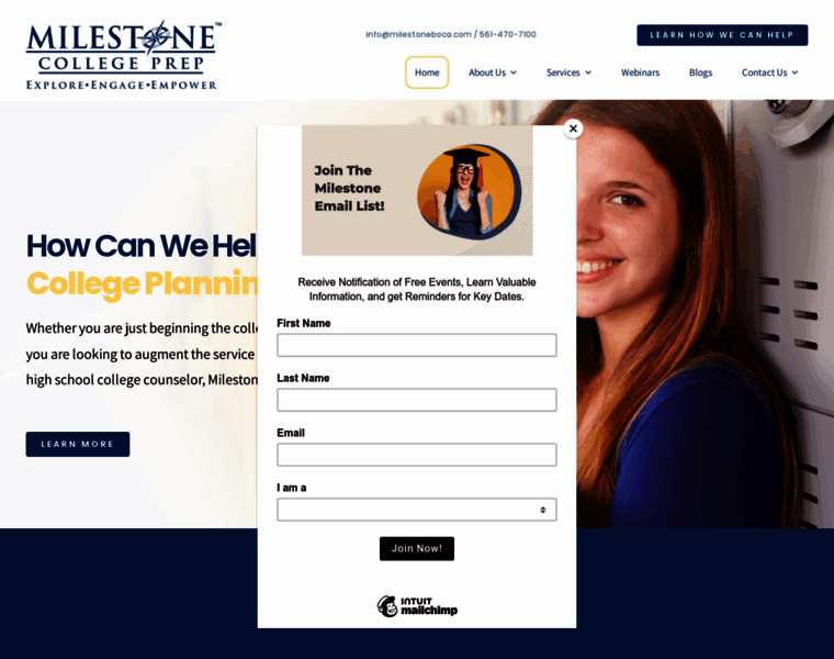 Milestonecollegeprep.com thumbnail