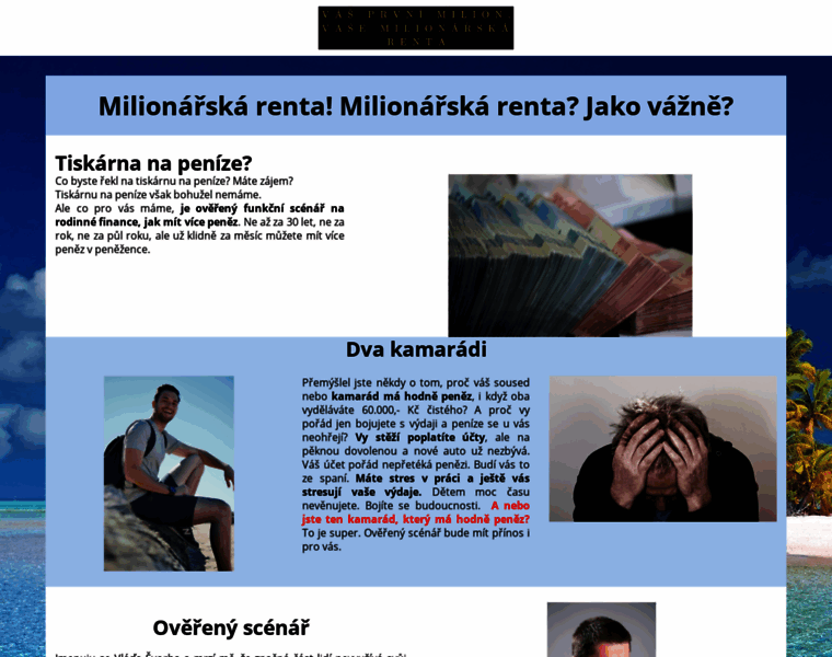 Milionarskarenta.cz thumbnail