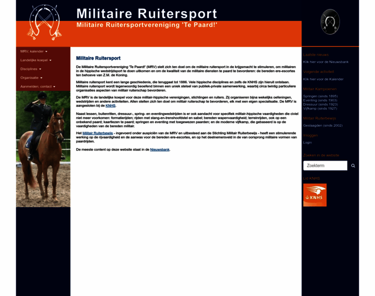 Militaireruitersport.nl thumbnail