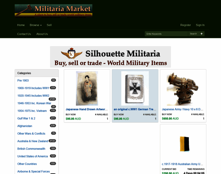 Militaria-market.com thumbnail