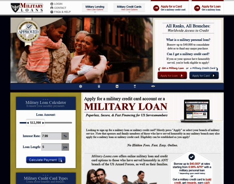 Military-loans.com thumbnail