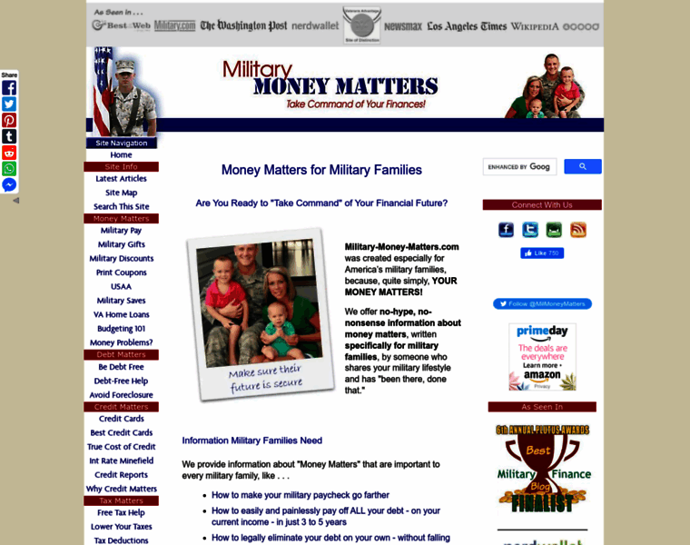 Military-money-matters.com thumbnail