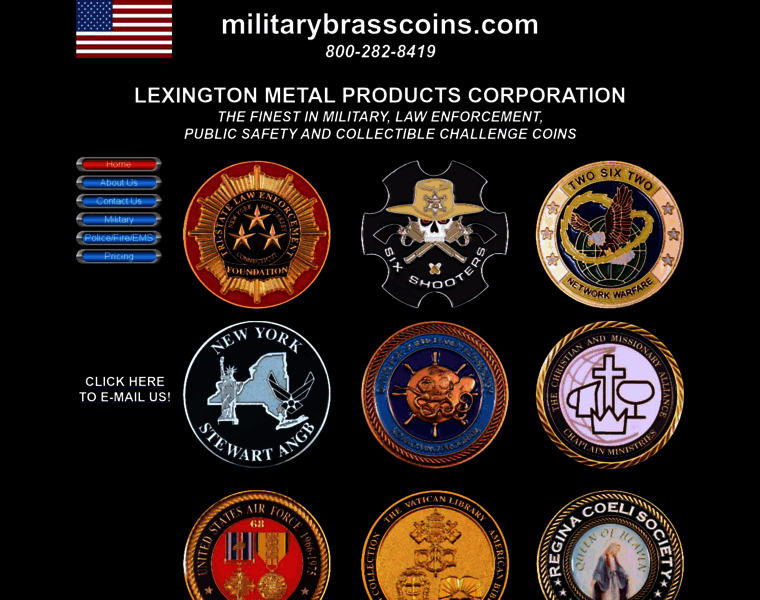 Militarybrasscoins.com thumbnail