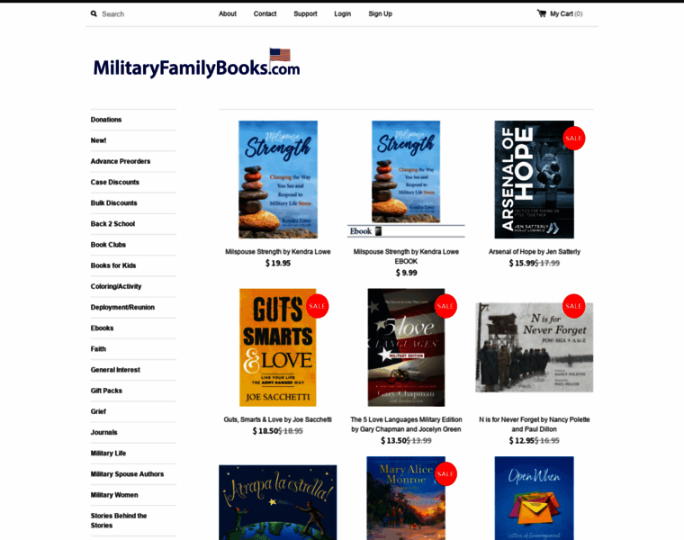 Militaryfamilybooks.com thumbnail