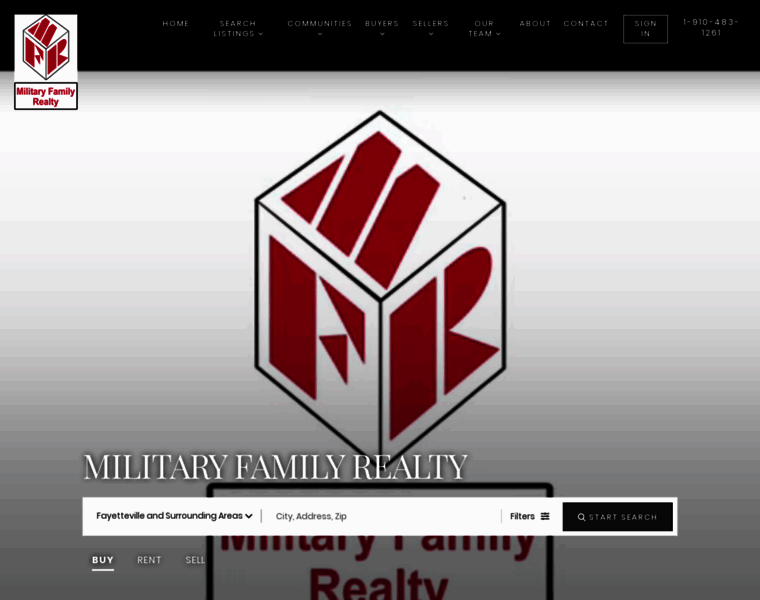 Militaryfamilyrealty.com thumbnail