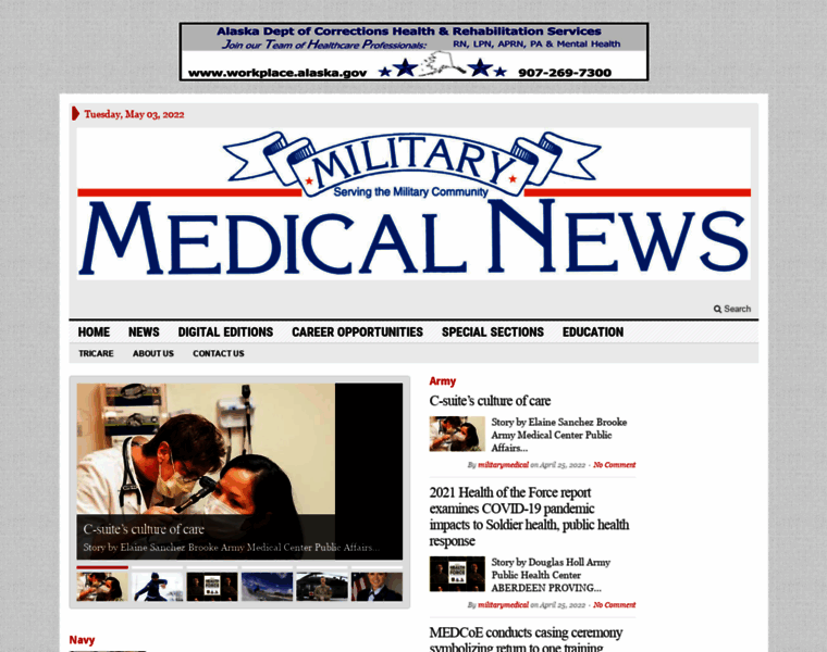 Militarymedical.com thumbnail