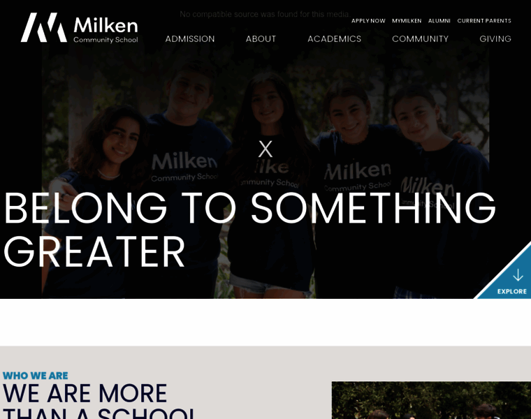 Milkenschool.org thumbnail