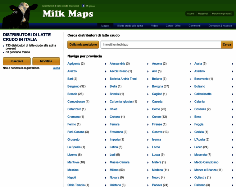 Milkmaps.com thumbnail