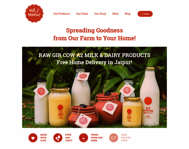 Milkmeadows.com thumbnail