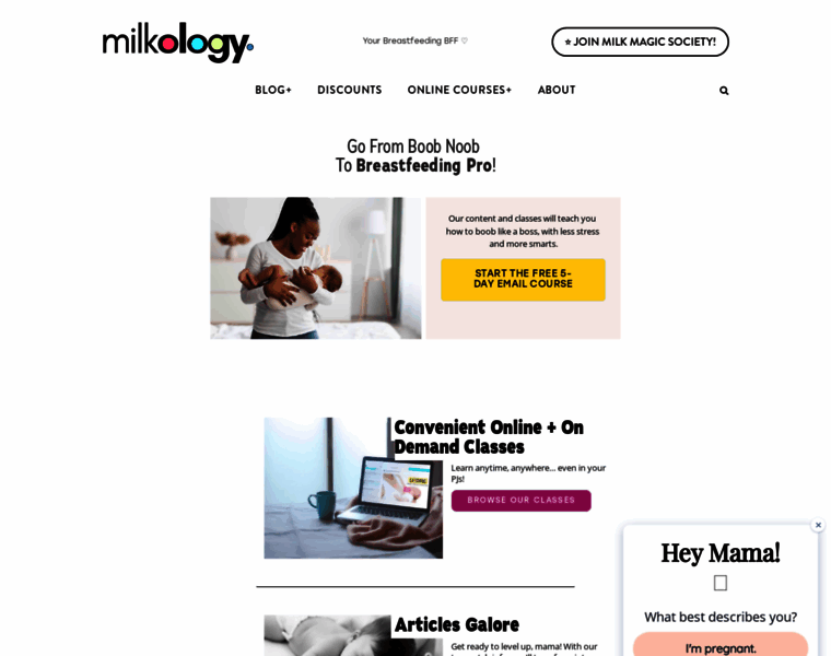 Milkology.org thumbnail