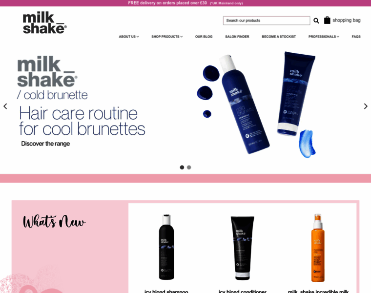 Milkshakehaircare.co.uk thumbnail
