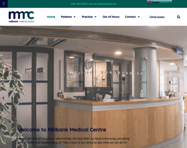 Millbankmedicalcentre.co.uk thumbnail