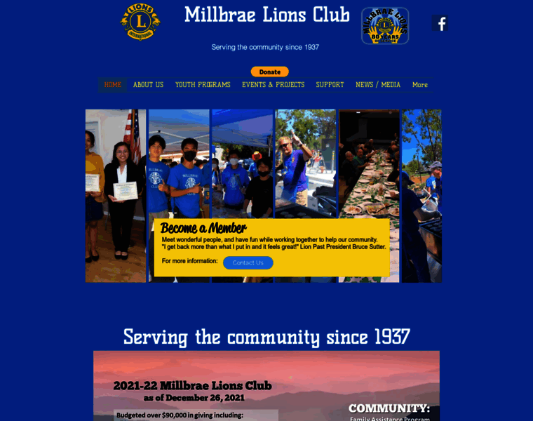 Millbraelions.club thumbnail