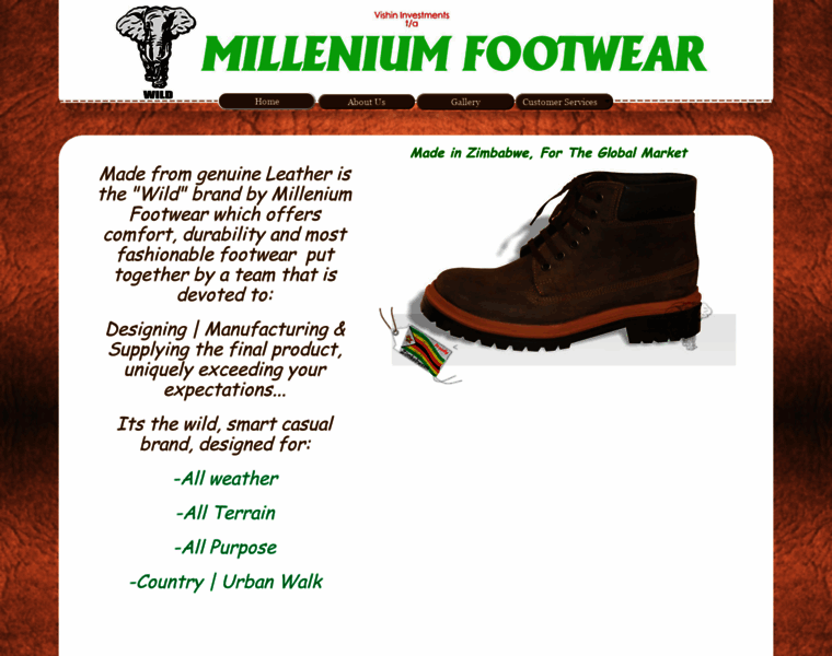 Milleniumfootwear.com thumbnail