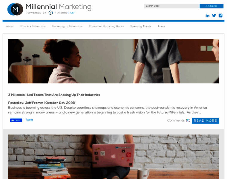 Millennialmarketing.com thumbnail