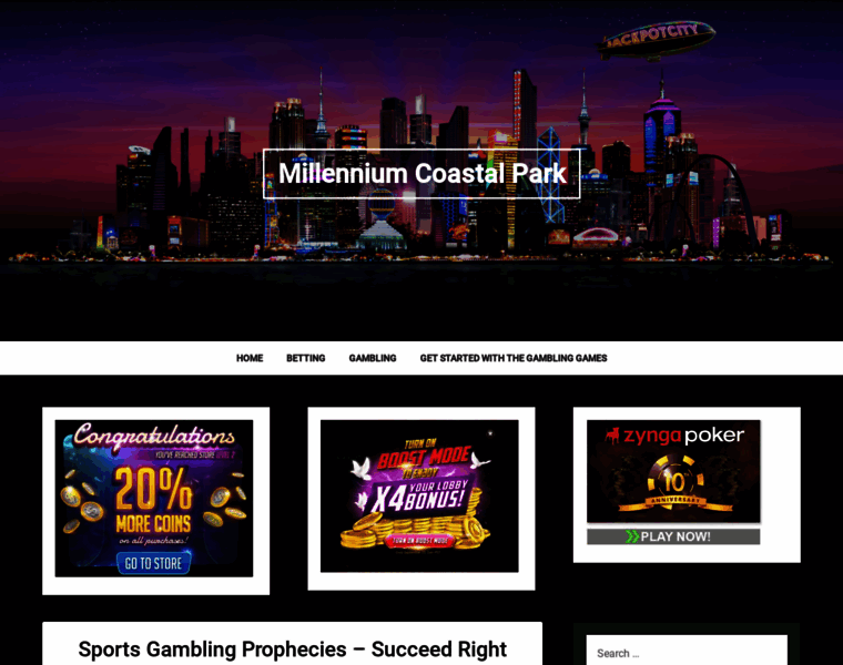 Millenniumcoastalpark.com thumbnail
