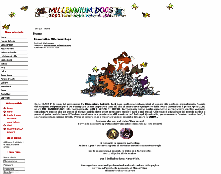 Millenniumdogs.net thumbnail