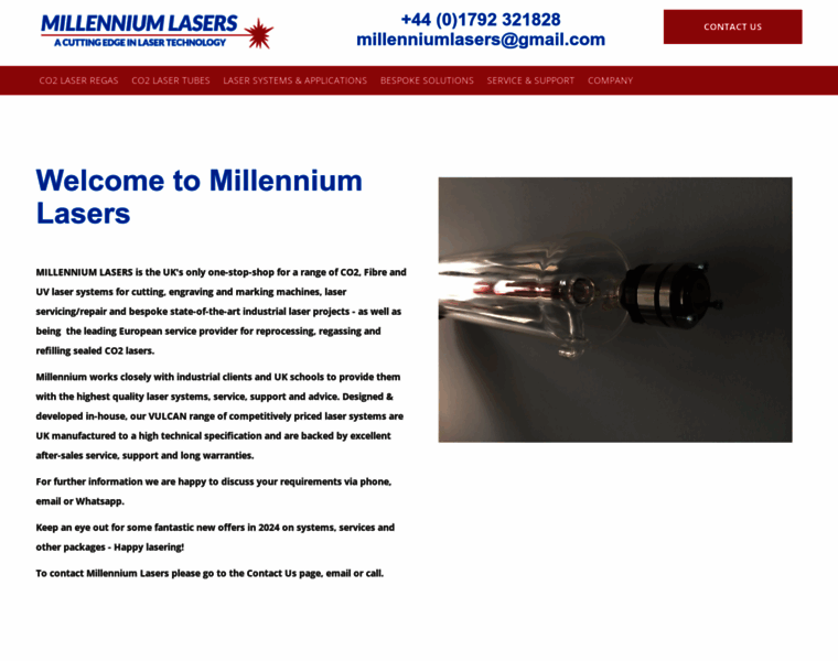 Millenniumlasers.co.uk thumbnail