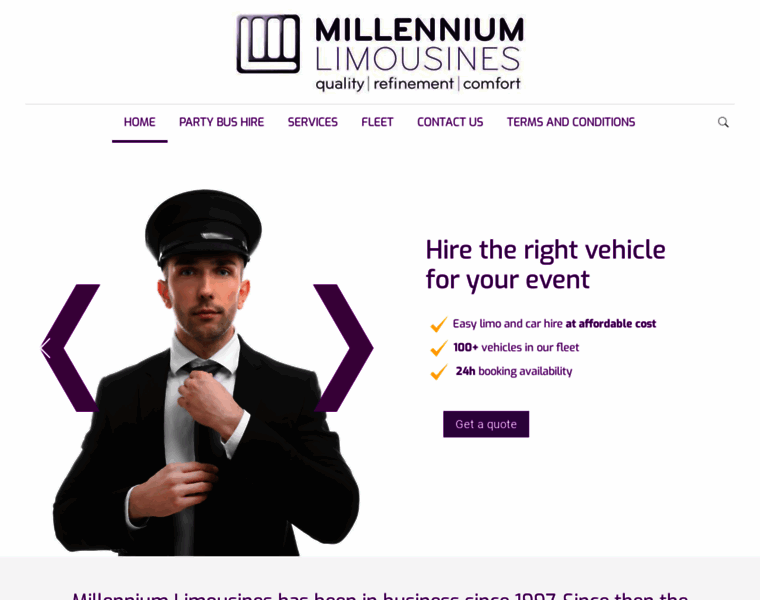 Millenniumlimos.co.uk thumbnail