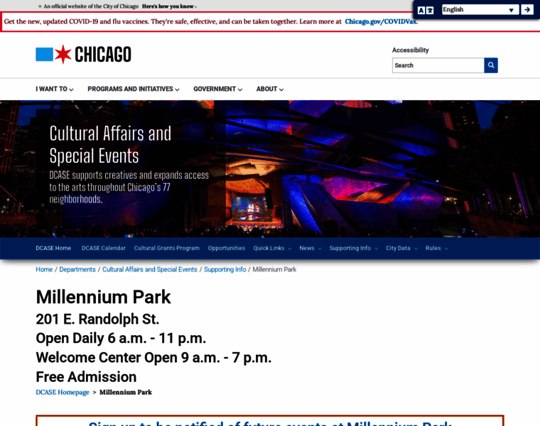 Millenniumpark.org thumbnail Millenniumpark.org thumbnail