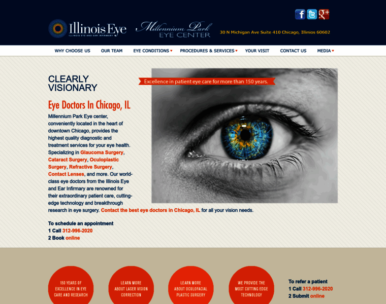 Millenniumparkeyecenter.com thumbnail Millenniumparkeyecenter.com thumbnail