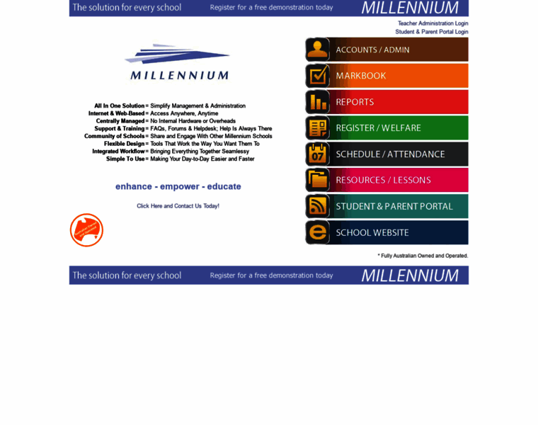Millenniumschools.com.au thumbnail