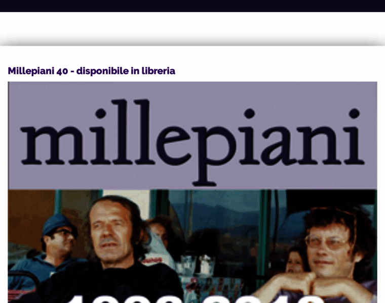 Millepiani.org thumbnail