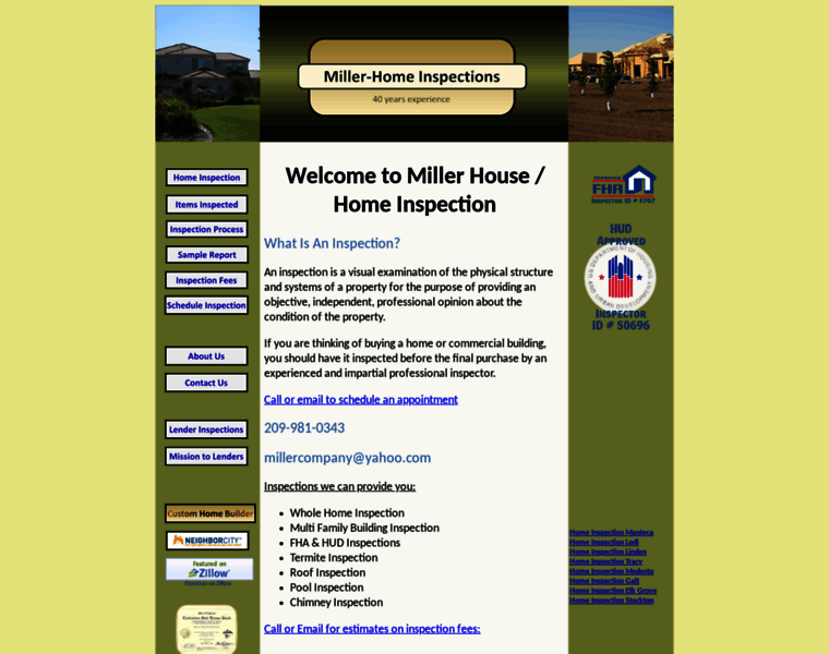Miller-homeinspections.com thumbnail