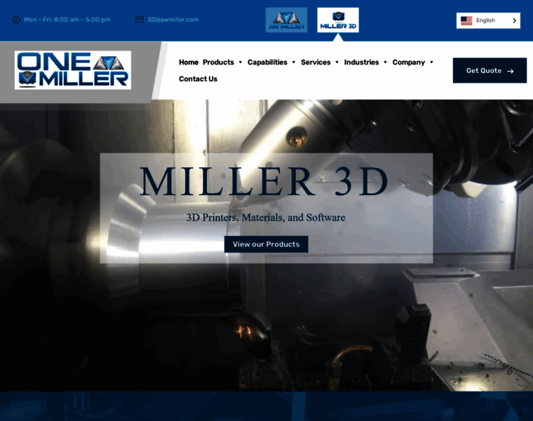 Miller3dprinting.com thumbnail