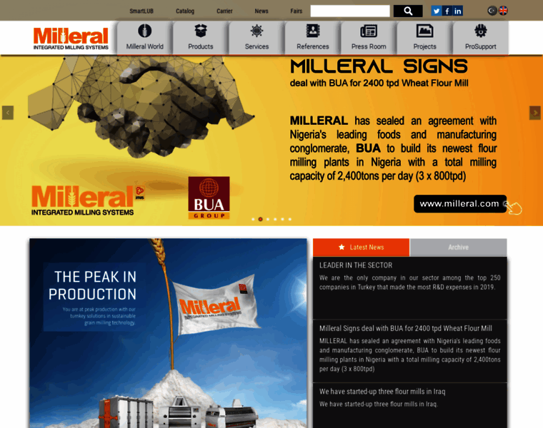 Milleral.com thumbnail