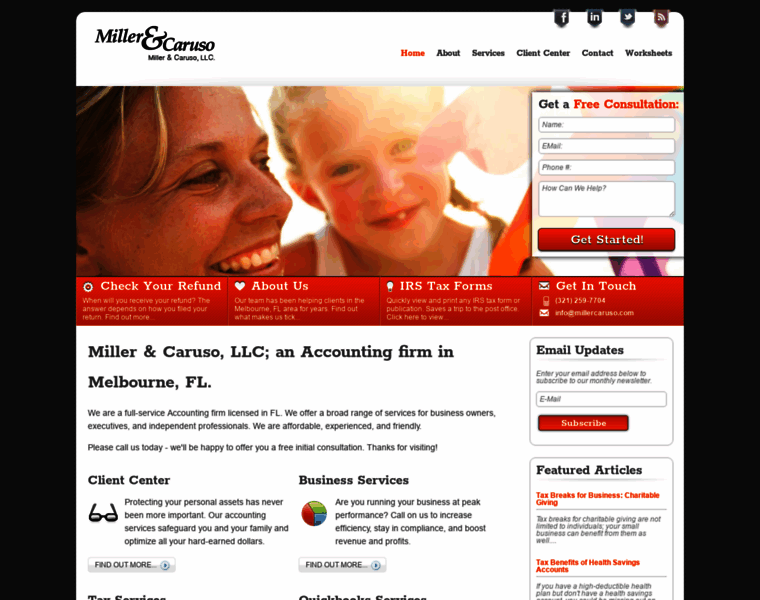 Millercaruso.com thumbnail