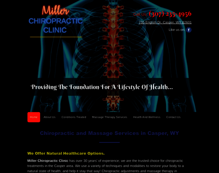 Millerchiropracticwy.com thumbnail