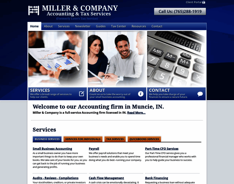 Millercompanycpa.com thumbnail