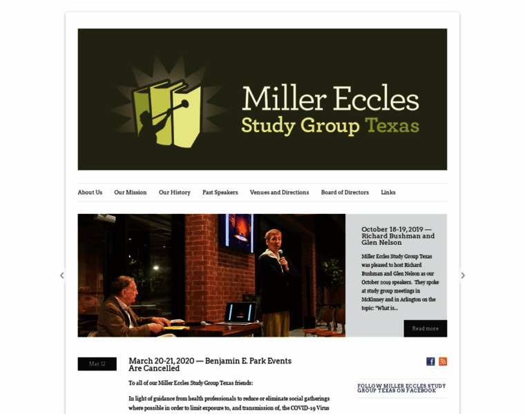 Millerecclestexas.org thumbnail