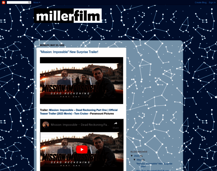 Millerfilm.com thumbnail
