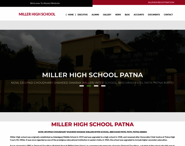 Millerhighschoolpatnaalumni.com thumbnail
