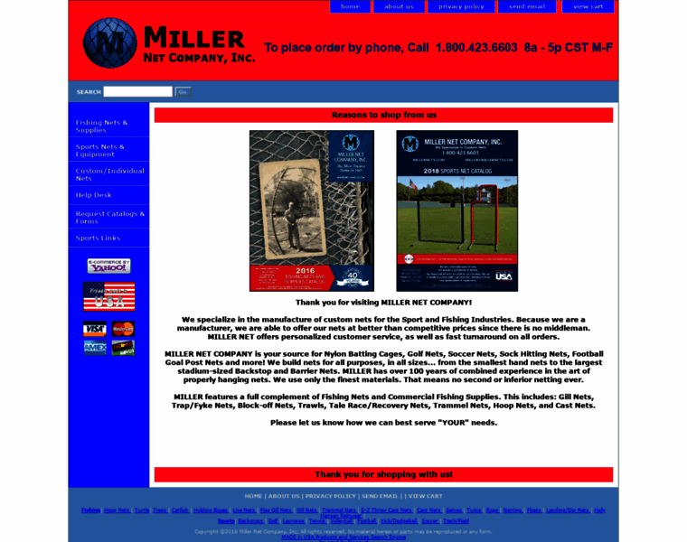 Millernets.com thumbnail