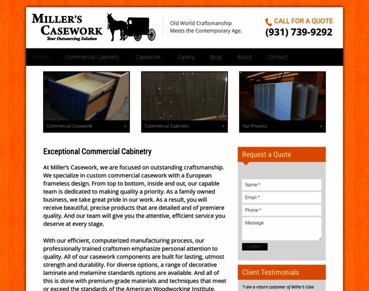 Millerscasework.com thumbnail