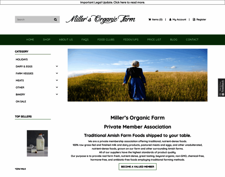 Millersorganicfarm.com thumbnail
